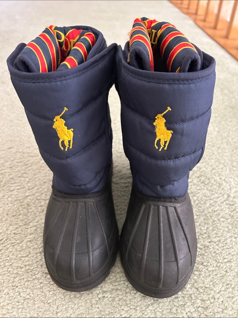 Polo Ralph Lauren Toddler Boys Snow Boots Size 10